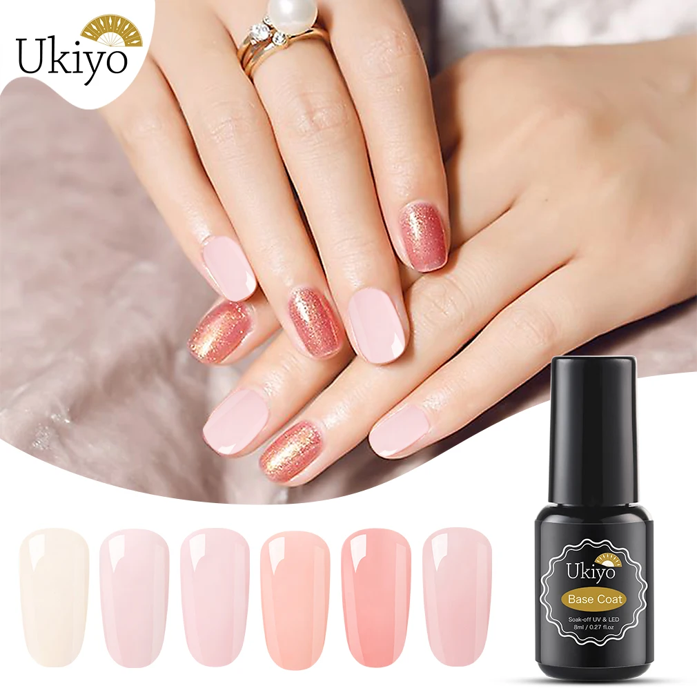 Ukiyo 8ML Two-Step Color Base Coat Gel Nail Polish Nail Art Hybrid Gellak UV and LED Permanent Enamels Gel Varnishes Lacquer
Ukiyo 8ML Two-Step Color Base Coat Gel Nail Polish Nail Art Hybrid Gellak UV and LED Permanent Enamels Gel Varnishes Lacquer