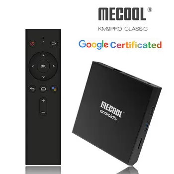20pcs Mecool KM9 Pro Classic Android 9.0 WiFi TV Box Amlogic S905X2 2G RAM 16G ROM 2.4G 4K Google Certified Media Player Console
20pcs Mecool KM9 Pro Classic Android 9.0 WiFi TV Box Amlogic S905X2 2G RAM 16G ROM 2.4G 4K Google Certified Media Player Console