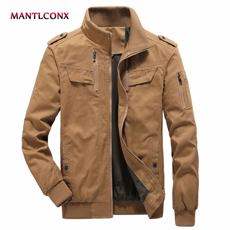 MANTLCONX 2019 Autumn Casual Jacket Men Casual Cargo Jacket Coats Pilot Bomber Jacket Military Men's Overcoats Plus Size 5XL 6XL
MANTLCONX 2019 Autumn Casual Jacket Men Casual Cargo Jacket Coats Pilot Bomber Jacket Military Men's Overcoats Plus Size 5XL 6XL