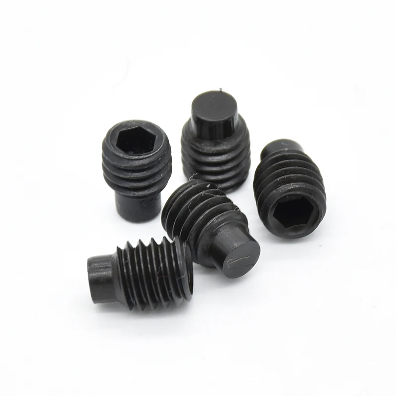 M3 M4 M5 M6 M8 M10 M12 Grade 12.9 Alloy Steel Black Hexagon socket set screws with dog point
M3 M4 M5 M6 M8 M10 M12 Grade 12.9 Alloy Steel Black Hexagon socket set screws with dog point