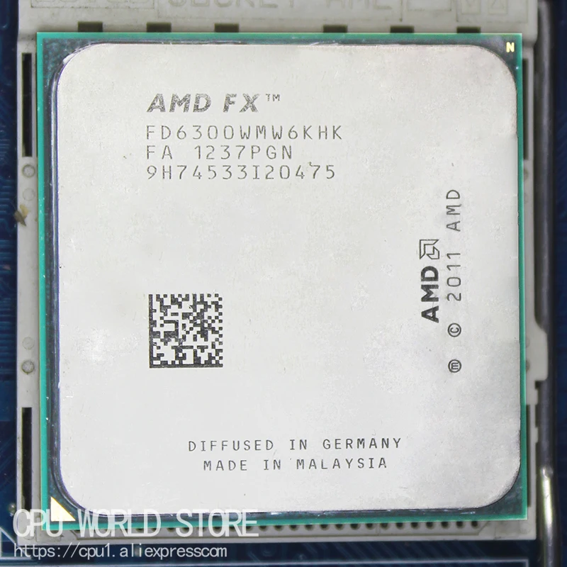 Процессор AMD FX 6300 AM3 + 3 5 ГГц/8 Мб/95 Вт серия шесть ядер процессор 100% рабочий|amd fx 6300|amd