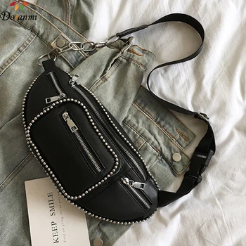 DORANMI Beading Waist Bags For Women 2019 Leather Fanny Pack Female Waist Pack Zipper Closure Belt Bag Corssbody Nerka DJB568
DORANMI Beading Waist Bags For Women 2019 Leather Fanny Pack Female Waist Pack Zipper Closure Belt Bag Corssbody Nerka DJB568
