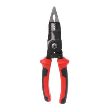 5 In 1 Multifunctional Wire Stripper Plier 8inch 210mm Cable Crimping Cutter Electrician Cutting Hand Tools Material: Metal
5 In 1 Multifunctional Wire Stripper Plier 8inch 210mm Cable Crimping Cutter Electrician Cutting Hand Tools Material: Metal
