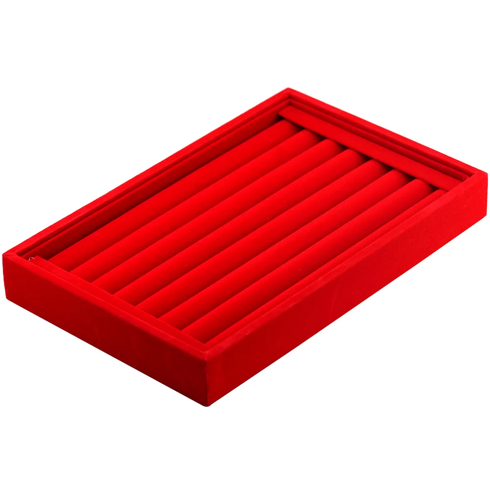 MMS Six Colors Velvet Jewelry Ring Earrings Cufflinks Display Box Holder Organizer T Bar Box
MMS Six Colors Velvet Jewelry Ring Earrings Cufflinks Display Box Holder Organizer T Bar Box