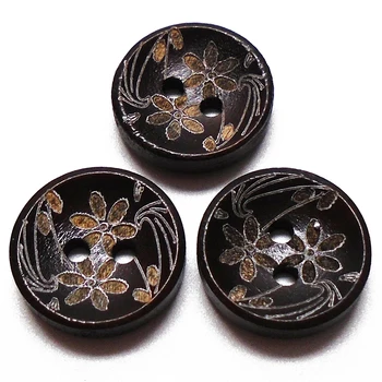ZIEENE 300PCs-1000PCs Round Dark Brown Laser Flower Bowl Wooden Buttons 15mm Sewing Scrapbooking For Shirt Handmade 2 Holes 
ZIEENE 300PCs-1000PCs Round Dark Brown Laser Flower Bowl Wooden Buttons 15mm Sewing Scrapbooking For Shirt Handmade 2 Holes