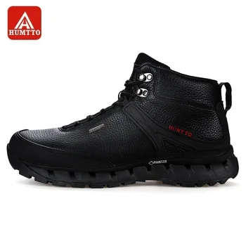 HUMTTO Men Hiking Shoes Lace-up High Cut Water Repellent Leather Sneakers Women Outdoor Climbing Shoes Common/Plus Fur Model
HUMTTO Men Hiking Shoes Lace-up High Cut Water Repellent Leather Sneakers Women Outdoor Climbing Shoes Common/Plus Fur Model