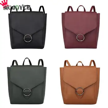 Fashion Women Backpacks PU Leather Retro Travel Backpacks Teenage Casual Pure Color Shoulder Schoolbags
Fashion Women Backpacks PU Leather Retro Travel Backpacks Teenage Casual Pure Color Shoulder Schoolbags