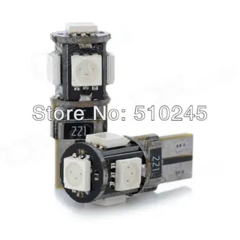 100x Free shipping T10 194 W5W 5 led smd 5050 canbus obc error free no error LED Light Bulb Lamp 5SMD White
100x Free shipping T10 194 W5W 5 led smd 5050 canbus obc error free no error LED Light Bulb Lamp 5SMD White