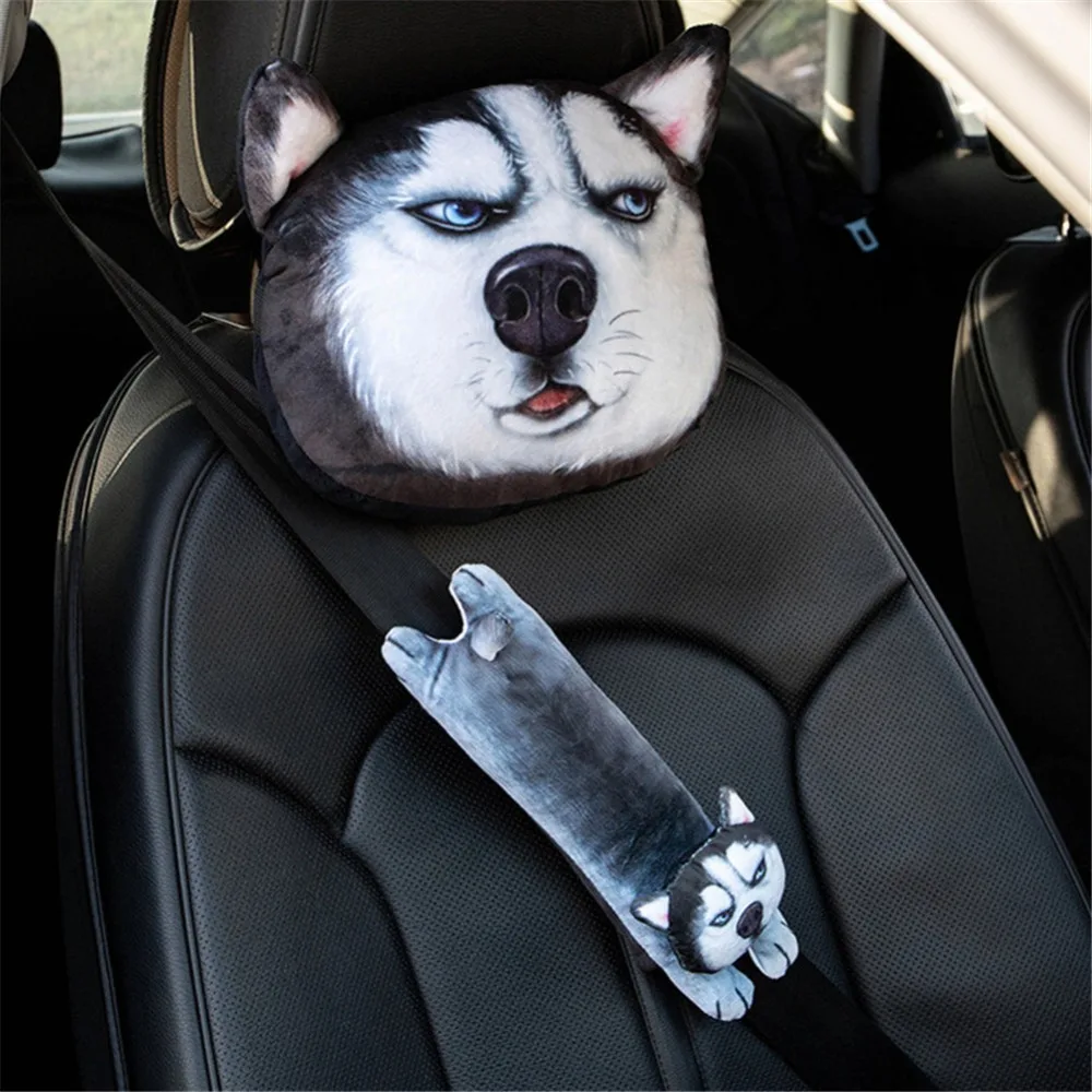 Cartoon Car Pillow Shoulder Protector Car Styling Seat Belt Cover Shoulder Pad Car Accessories Neck Pillow Auto Headrest Cushion
Cartoon Car Pillow Shoulder Protector Car Styling Seat Belt Cover Shoulder Pad Car Accessories Neck Pillow Auto Headrest Cushion