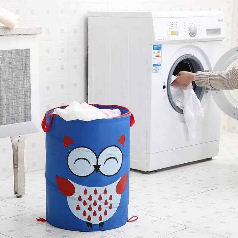 Cartoon Dirty Clothes Basket Foldable Children's Toys Storage Basket Large Laundry Basket Non-woven Fabrics Bag Sundries Storage
Cartoon Dirty Clothes Basket Foldable Children's Toys Storage Basket Large Laundry Basket Non-woven Fabrics Bag Sundries Storage