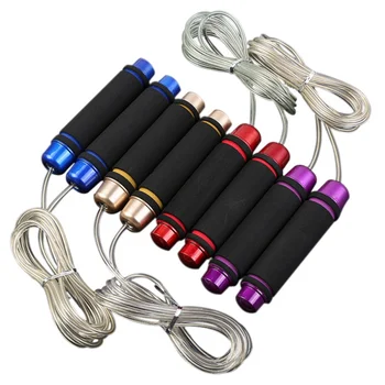 2.8m Speed Jumping Rope Bearing wire Jumping Rope Bearing Jumping Fitness Exercise Aerobics Boxing Equipment Adjustable Jum
2.8m Speed Jumping Rope Bearing wire Jumping Rope Bearing Jumping Fitness Exercise Aerobics Boxing Equipment Adjustable Jum