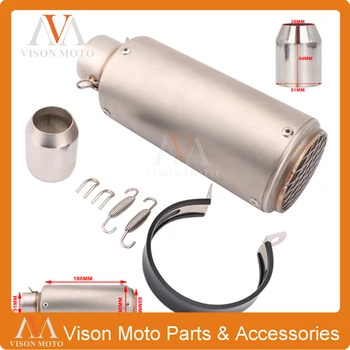 Motorcycle Universal Stainless Steel Exhaust Pipe with Hardware 38MM-51MM For KTM YAMAHA SUZUKI BMW HONDA Husqvarna KAWASAKI
Motorcycle Universal Stainless Steel Exhaust Pipe with Hardware 38MM-51MM For KTM YAMAHA SUZUKI BMW HONDA Husqvarna KAWASAKI