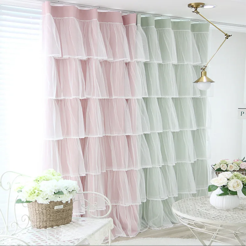Princess Curtain Window Tule Lace Curtains for Bedroom Shading Window Curtains for Living Room Solid Color Cake
Princess Curtain Window Tule Lace Curtains for Bedroom Shading Window Curtains for Living Room Solid Color Cake