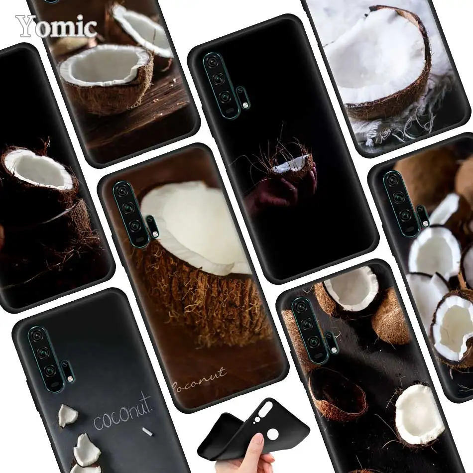 Fruit coconut Silicone Phone Case for Huawei Honor 20 Pro 20 10 Lite 8X 8C 8A 8S V20 20i Play Enjoy 9S 9E Cover
Fruit coconut Silicone Phone Case for Huawei Honor 20 Pro 20 10 Lite 8X 8C 8A 8S V20 20i Play Enjoy 9S 9E Cover