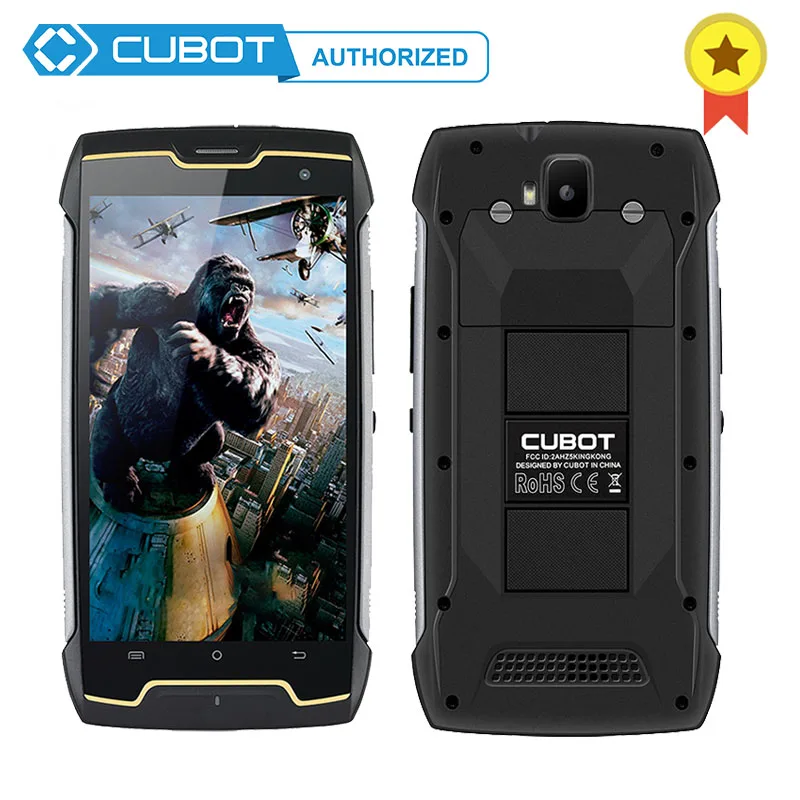 Original Cubot Kingkong IP68 Waterproof Shockproof 4400mAh Big Battery MT6580 Quad Core Andriod 7.0 2GB RAM 16GB ROM Smartphone
Original Cubot Kingkong IP68 Waterproof Shockproof 4400mAh Big Battery MT6580 Quad Core Andriod 7.0 2GB RAM 16GB ROM Smartphone