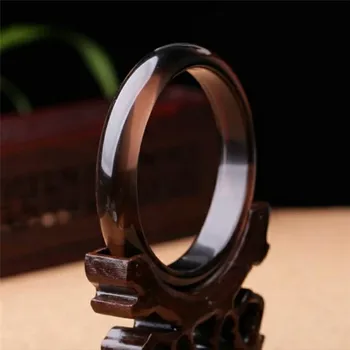 Precious Natural Ice Obsidian Gems Stone Crystal Fashion Woman Lady Natural Obsidian Bangle 60mm 61mm 62mm 63mm
Precious Natural Ice Obsidian Gems Stone Crystal Fashion Woman Lady Natural Obsidian Bangle 60mm 61mm 62mm 63mm