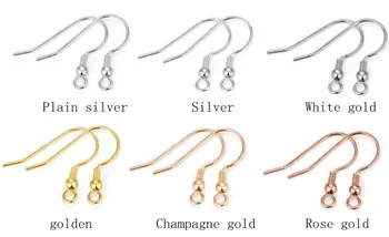 XJ 925 Sterling Silver Ear Hook Accessories Ladies Earrings Plated Gold DIY Sterling Silver Accessories
XJ 925 Sterling Silver Ear Hook Accessories Ladies Earrings Plated Gold DIY Sterling Silver Accessories