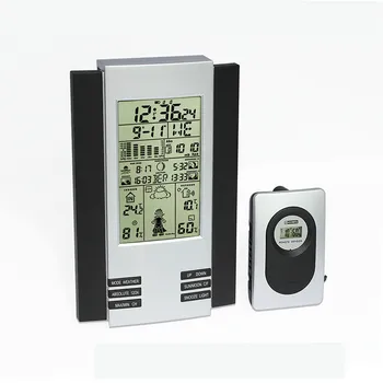 Electronic pressure Weather Clock, wireless indoor temperature and humidity clock multifunctional temperature and humidity meter
Electronic pressure Weather Clock, wireless indoor temperature and humidity clock multifunctional temperature and humidity meter