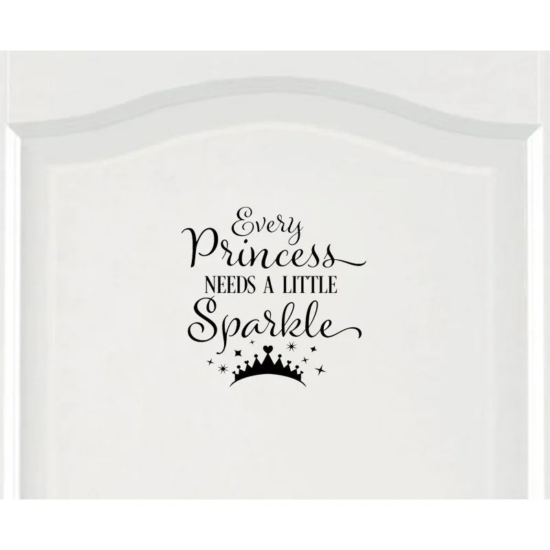 YOJA 25*24.3CM EVERY PRINCESS NEEDS A LITTLE SPARKLE Girl Bedroom Door Decal Wall Sticker D1-0168
YOJA 25*24.3CM EVERY PRINCESS NEEDS A LITTLE SPARKLE Girl Bedroom Door Decal Wall Sticker D1-0168