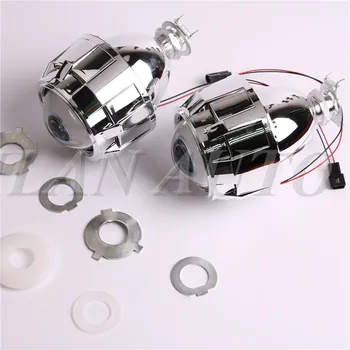 Min H1 2.5 inch HID Bi xenon Projector Lens H1 Headlight With Bezel Shrouds Xenon Headlamp Lenses Hi/Low,Easy Installation
Min H1 2.5 inch HID Bi xenon Projector Lens H1 Headlight With Bezel Shrouds Xenon Headlamp Lenses Hi/Low,Easy Installation