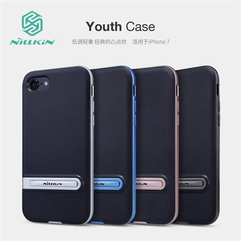 Original Nillkin For iPhone 7 /7 Plus Case Cover PC TPU 2 in 1 Design Hybrid Phone Case For iPhone7 Plus Back Cover Stand Holder
Original Nillkin For iPhone 7 /7 Plus Case Cover PC TPU 2 in 1 Design Hybrid Phone Case For iPhone7 Plus Back Cover Stand Holder
