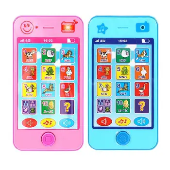 Simulation Mobile English Language Baby Kids Toy Phone Baby Early Learning Training Electronic Vocal Education Music Phone
Simulation Mobile English Language Baby Kids Toy Phone Baby Early Learning Training Electronic Vocal Education Music Phone