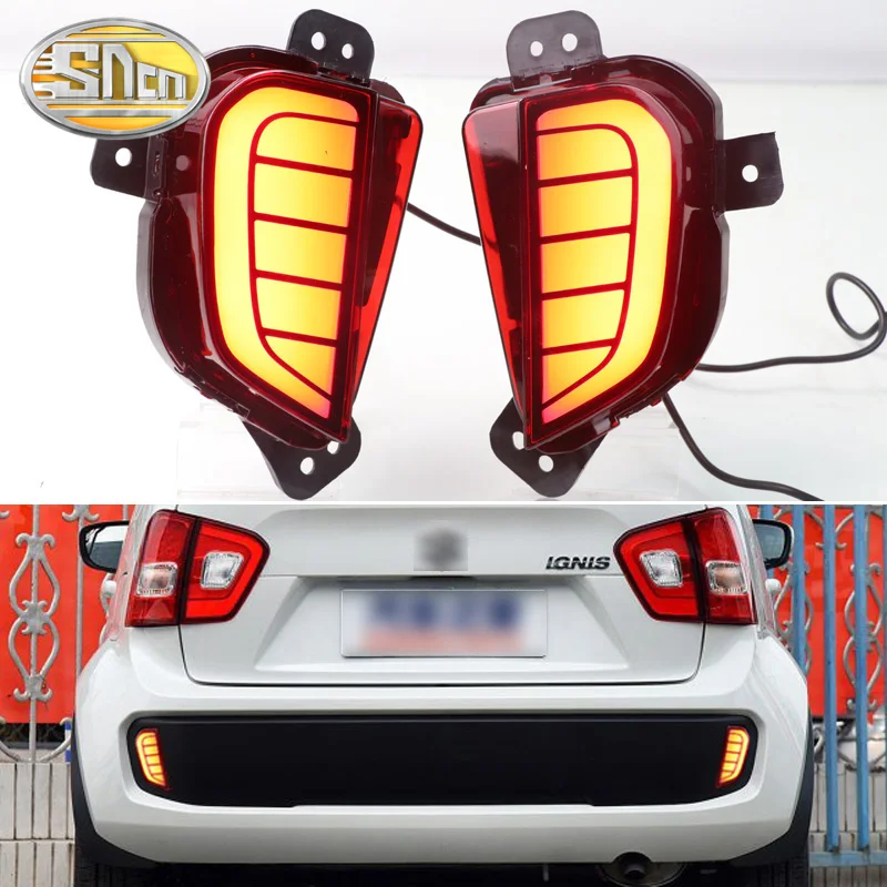 For Suzuki Ignis 2016 2017 2018 2019 Led Brake Lights Rear Bumper Reflector Driving Lamp Braking Accessories 12V Waterproof
For Suzuki Ignis 2016 2017 2018 2019 Led Brake Lights Rear Bumper Reflector Driving Lamp Braking Accessories 12V Waterproof