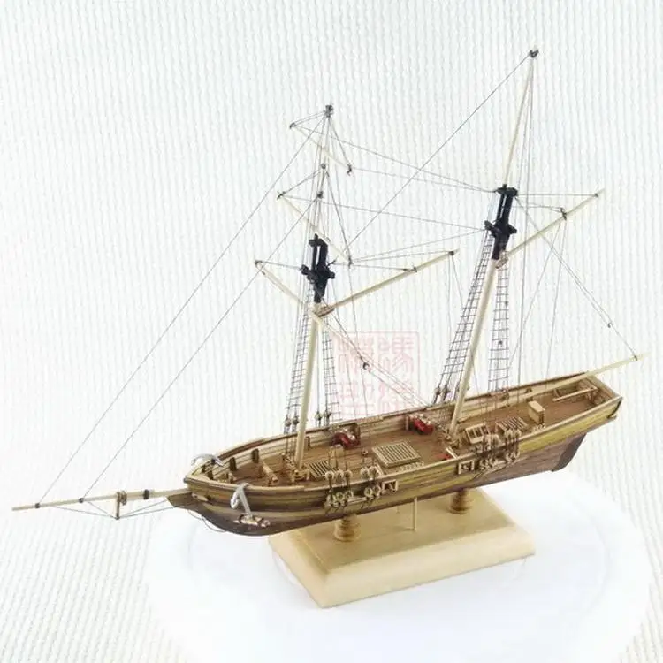 NEW Scale 1/70 Ultra Sonic Motor model ship Baltiomore Schooner laser cut wood sailboat Children education toys
NEW Scale 1/70 Ultra Sonic Motor model ship Baltiomore Schooner laser cut wood sailboat Children education toys