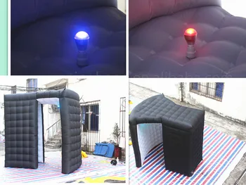 Free shipping 2.5m*2.5m*2.5m cheap portable inflatable photo booth with LED for promotion
Free shipping 2.5m*2.5m*2.5m cheap portable inflatable photo booth with LED for promotion