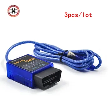 3pcs/lot USB ELM327 Vgate Scan Advanced OBD2 Bluetooth Scan Tool Auto Code Reader V2.1 Car Scanner Support Android and Symbian
3pcs/lot USB ELM327 Vgate Scan Advanced OBD2 Bluetooth Scan Tool Auto Code Reader V2.1 Car Scanner Support Android and Symbian