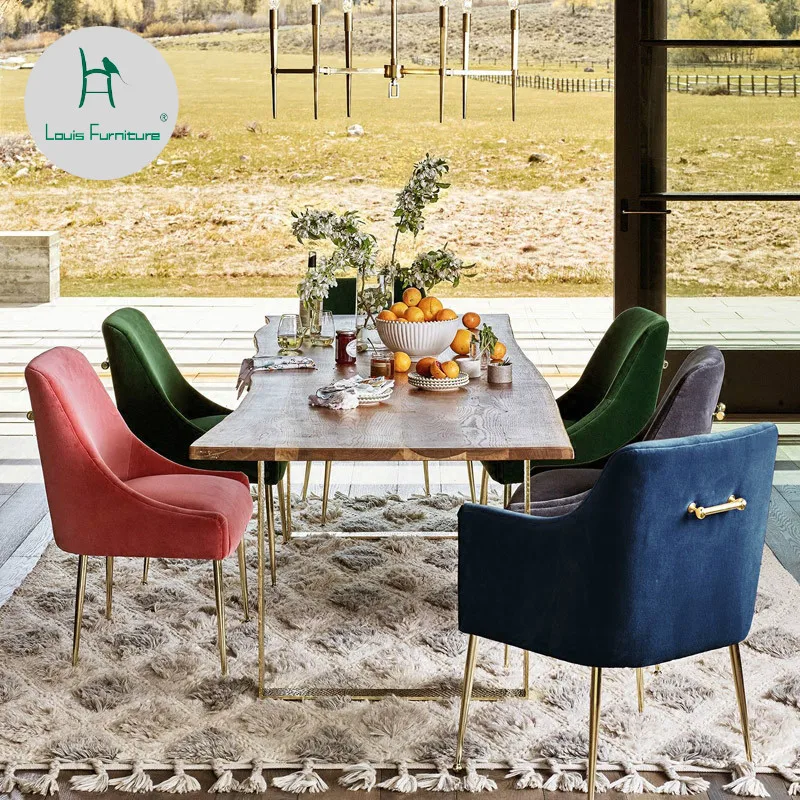 Louis Fashion Living Room Chairs Modern Light Luxury Stainless Steel Simple Cloth Study Leisure Office Negotiation
Louis Fashion Living Room Chairs Modern Light Luxury Stainless Steel Simple Cloth Study Leisure Office Negotiation