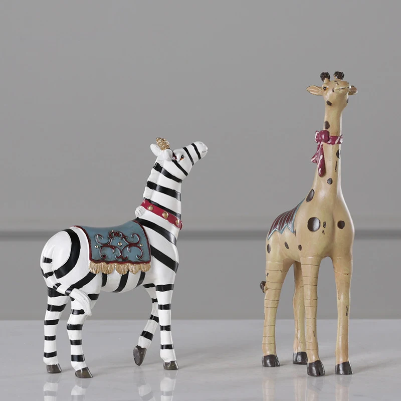 American country home decoration Giraffe Zebra decoration children room study Resin Animal Decoration Crafts
American country home decoration Giraffe Zebra decoration children room study Resin Animal Decoration Crafts