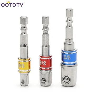 3 Pcs Power Screwdriver Driver Socket Bit Adapter Drill 1/4" 3/8" 1/2" Hex Shank
3 Pcs Power Screwdriver Driver Socket Bit Adapter Drill 1/4" 3/8" 1/2" Hex Shank