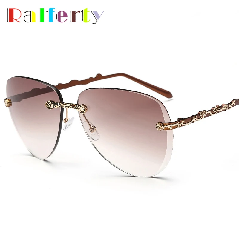 Ralferty Elegant Ladies Pilot Sunglasses Women Aviation Brand Designer Gradient Sun Glasses Female UV400 Shades Oval Oculos 937
Ralferty Elegant Ladies Pilot Sunglasses Women Aviation Brand Designer Gradient Sun Glasses Female UV400 Shades Oval Oculos 937