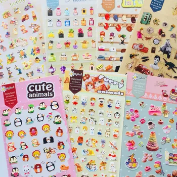 1 Sheet Cartoon Animals Daily Adhesive Stickers Stick Label Decoration Stickers Student Office Supply 
1 Sheet Cartoon Animals Daily Adhesive Stickers Stick Label Decoration Stickers Student Office Supply