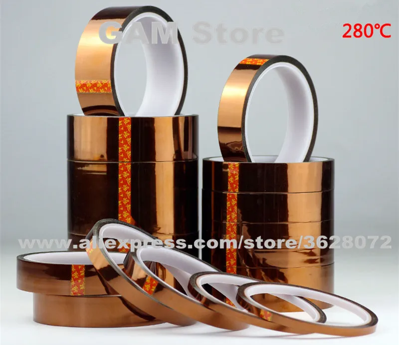 High Temperature Tape Self-adhesive Heat Resistant Polyimide Insulation Adhesive Tape Width 5/6/8/10/12/14/15/16/20/30/50mm
High Temperature Tape Self-adhesive Heat Resistant Polyimide Insulation Adhesive Tape Width 5/6/8/10/12/14/15/16/20/30/50mm