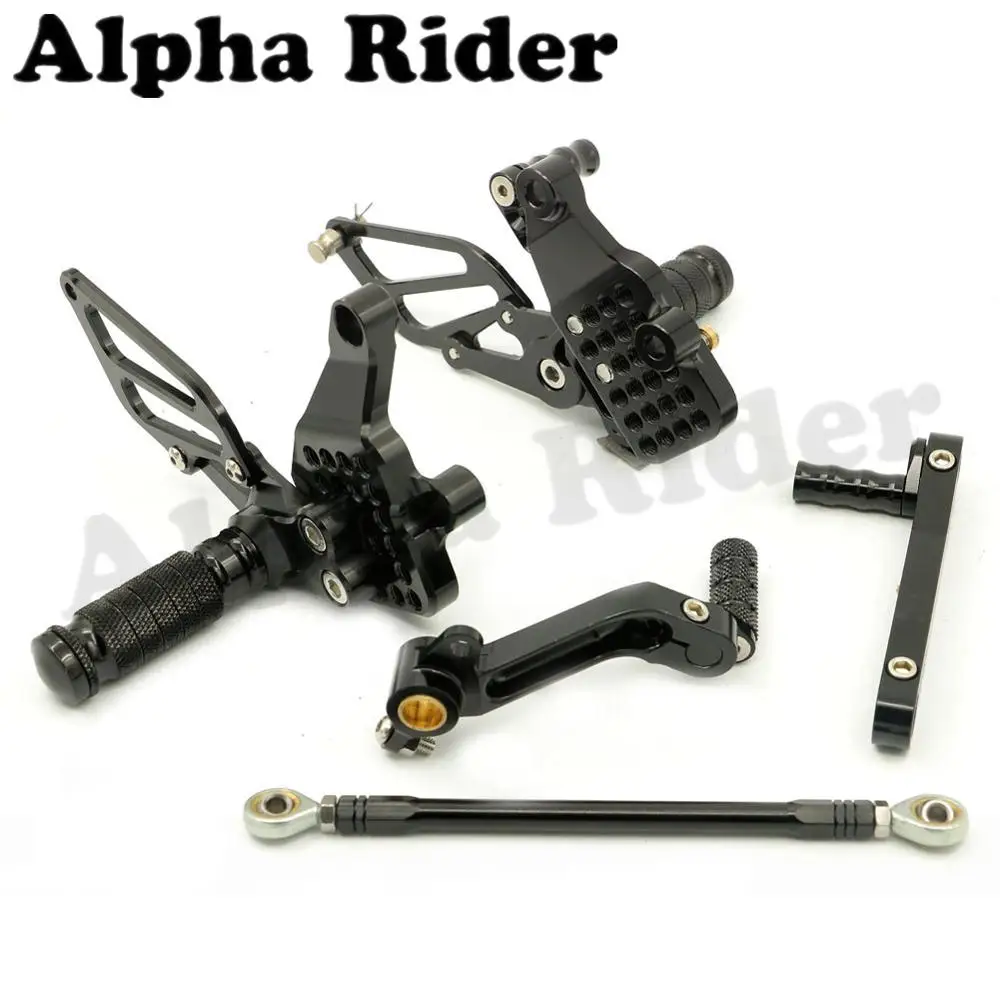 Black Racing CNC Billet Adjustable Rearsets Footrests Foot Control Pedals Pegs Rear Sets for Ducati 749 999 2003-2006 2004 2005
Black Racing CNC Billet Adjustable Rearsets Footrests Foot Control Pedals Pegs Rear Sets for Ducati 749 999 2003-2006 2004 2005