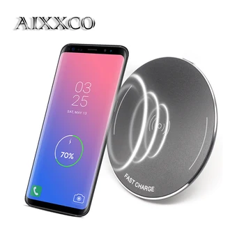 AIXXCO 10W Qi Wireless Charger for iPhone 8/X Fast Wireless Charging for Samsung S8/S8+/S7 Edge Nexus5 Lumia 820 USB Charger Pad
AIXXCO 10W Qi Wireless Charger for iPhone 8/X Fast Wireless Charging for Samsung S8/S8+/S7 Edge Nexus5 Lumia 820 USB Charger Pad