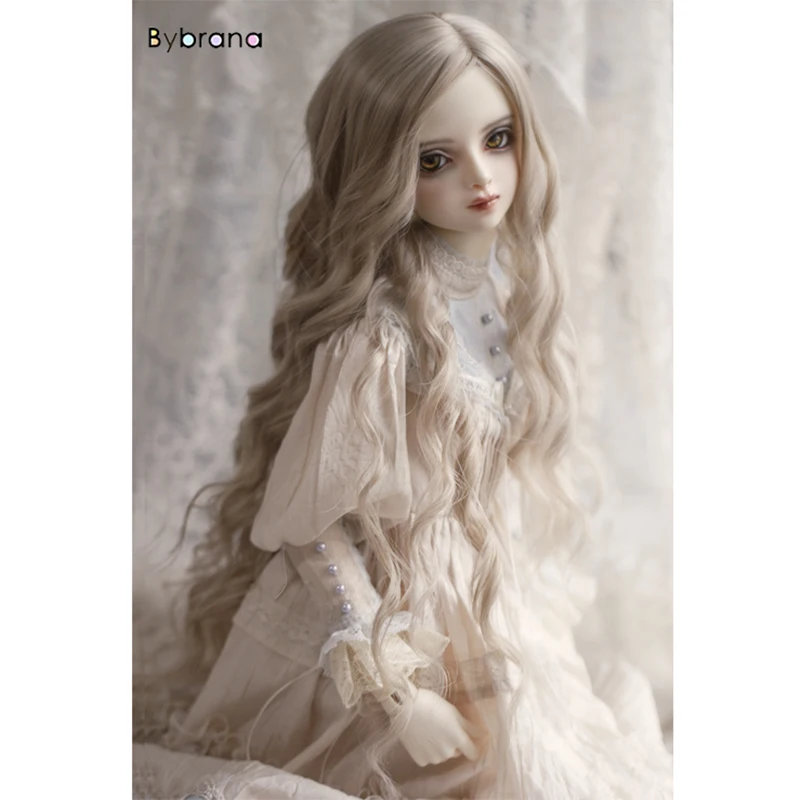 Bybrana 1/3 1/4 1/6 1/8 BJD SD Wigs Long Curly High Temperature Fiber Free Shipping for Dolls
Bybrana 1/3 1/4 1/6 1/8 BJD SD Wigs Long Curly High Temperature Fiber Free Shipping for Dolls