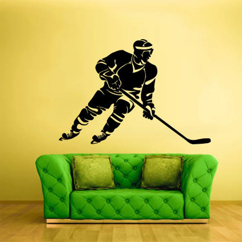 POOMOO Decor, ice hockey player sports Wall Sticker home Decor Removable Vinyl Decal wall Art DIY Mural wallpaper decor sticker
POOMOO Decor, ice hockey player sports Wall Sticker home Decor Removable Vinyl Decal wall Art DIY Mural wallpaper decor sticker