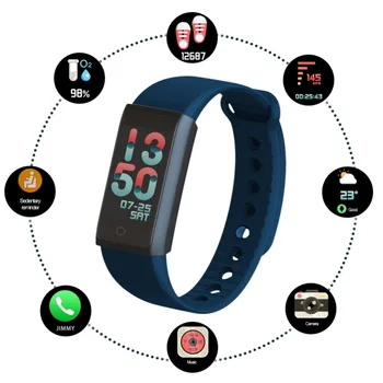 0.96inch Colorful Screen Smart Wristband Removable Strap Watch Outdoor Sport Bracelet Heart Rate Tracker Bluetooth 4.0 Wristband
0.96inch Colorful Screen Smart Wristband Removable Strap Watch Outdoor Sport Bracelet Heart Rate Tracker Bluetooth 4.0 Wristband