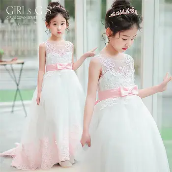 2019 Kids Girls Lace Tulle Ball Gown Teens Girls Princess Birthday Party Dress Children Appliques Beads Trailing Vestido Q402
2019 Kids Girls Lace Tulle Ball Gown Teens Girls Princess Birthday Party Dress Children Appliques Beads Trailing Vestido Q402