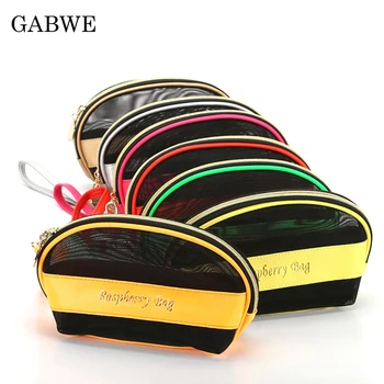 GABWE Transparent Mesh Capacity Multifunction Beauty Travel Cosmetic Bag Organizer Case Makeup Make Up Wash Pouch Toiletry Bag
GABWE Transparent Mesh Capacity Multifunction Beauty Travel Cosmetic Bag Organizer Case Makeup Make Up Wash Pouch Toiletry Bag