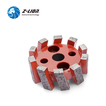 Z-LION CNC Stubbing Wheel Segmented Type For Router Machine Calibrating Wheel Stone Granite Marble Diamond Profiling Wheel
Z-LION CNC Stubbing Wheel Segmented Type For Router Machine Calibrating Wheel Stone Granite Marble Diamond Profiling Wheel