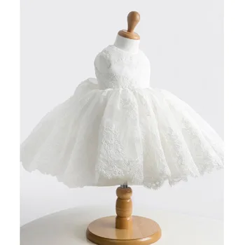 2017 White Lace Puffy Flower Girl Dress for Weddings Bow Ball Gown Girl Party Communion Dress Baby Girl Baptism Birthday Dress
2017 White Lace Puffy Flower Girl Dress for Weddings Bow Ball Gown Girl Party Communion Dress Baby Girl Baptism Birthday Dress