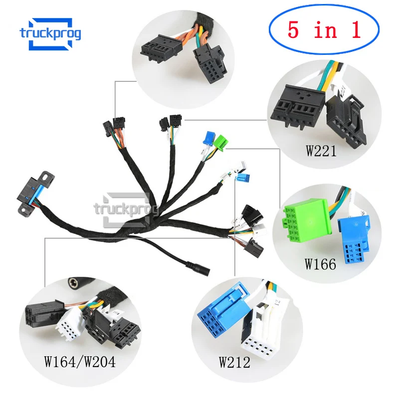 EIS ELV Test Cables for MB Works Together with VVDI-MB BGA TOOL and CGDI Prog MB Test Line 5 in 1
EIS ELV Test Cables for MB Works Together with VVDI-MB BGA TOOL and CGDI Prog MB Test Line 5 in 1