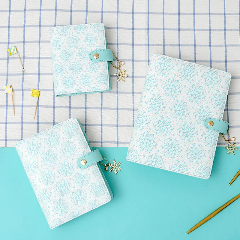 Lovedoki Sweet Snowflake A5A6A7 Planner Mint White Notebook Zipper Hasp Organizer Diary Monthly Weekly Agenda Gifts Wholesale
Lovedoki Sweet Snowflake A5A6A7 Planner Mint White Notebook Zipper Hasp Organizer Diary Monthly Weekly Agenda Gifts Wholesale