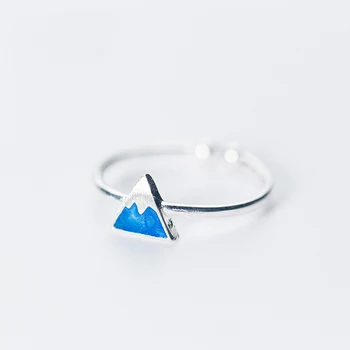 MloveAcc 925 Sterling Silver Blue Ice Mountain Charm Open Rings for Women Resizable Iceberg Wedding Engagement Rings
MloveAcc 925 Sterling Silver Blue Ice Mountain Charm Open Rings for Women Resizable Iceberg Wedding Engagement Rings