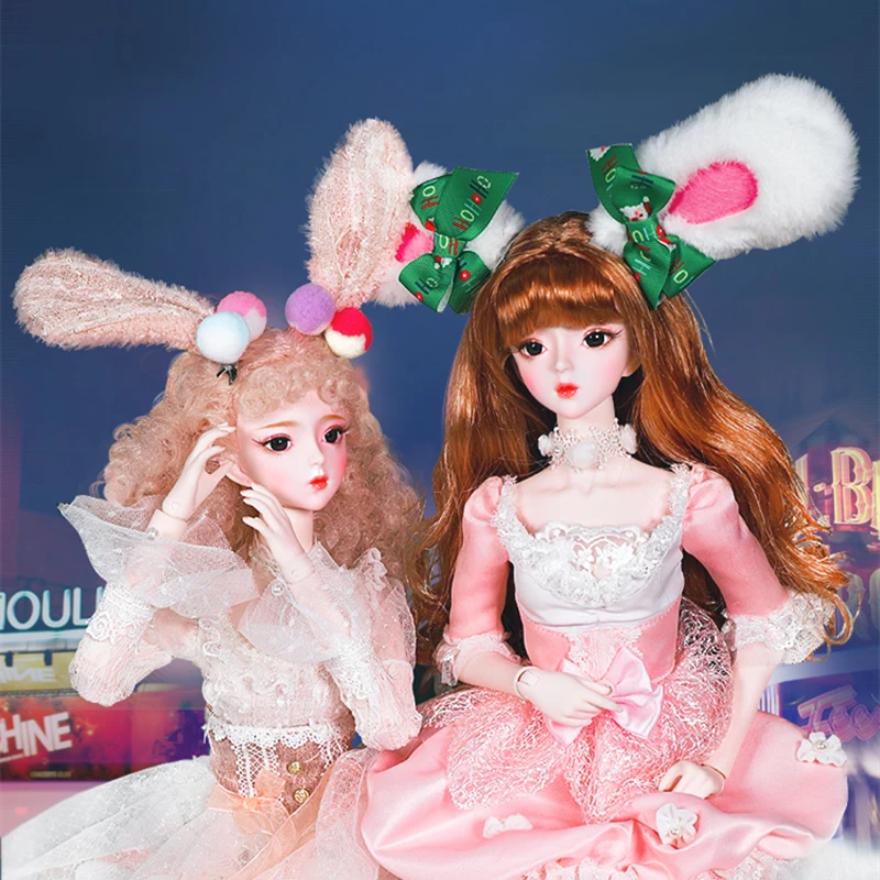 1/6 bjd blyth кукла 1/3 ледяная головной убор шпилька уши кролика медвежьи без куклы