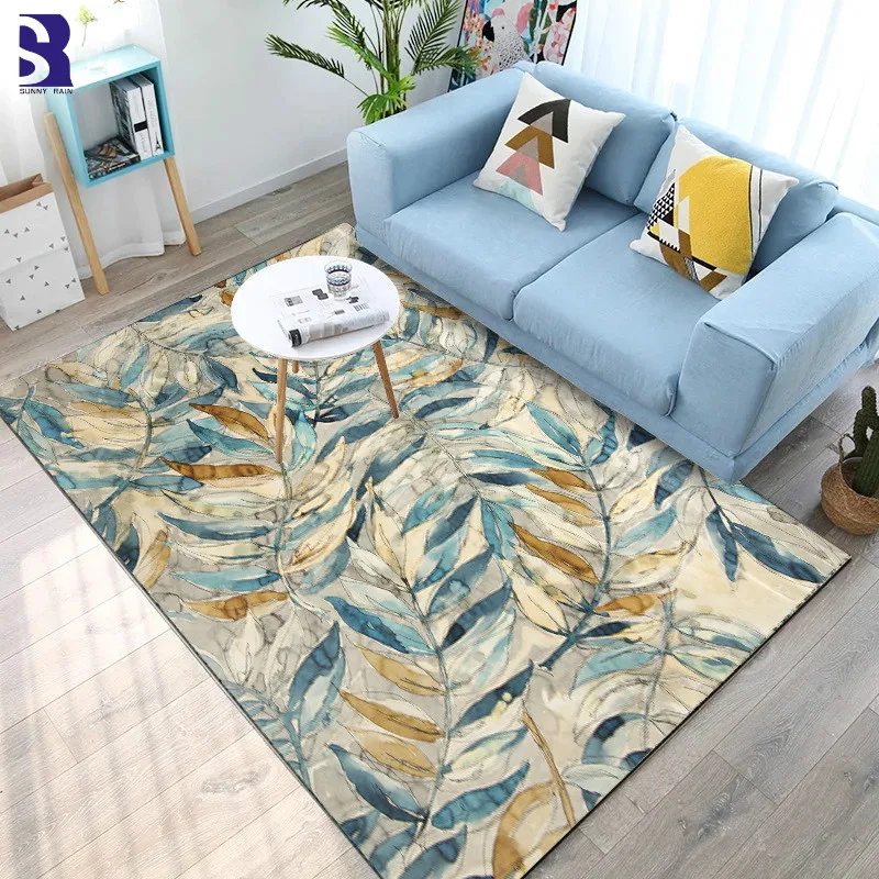 SunnyRain 1-piece Carpet Prin Colorized Leaves Rug For Living Room Area Rugs Bedroom Slipping Resistance Kitchen Rug
SunnyRain 1-piece Carpet Prin Colorized Leaves Rug For Living Room Area Rugs Bedroom Slipping Resistance Kitchen Rug